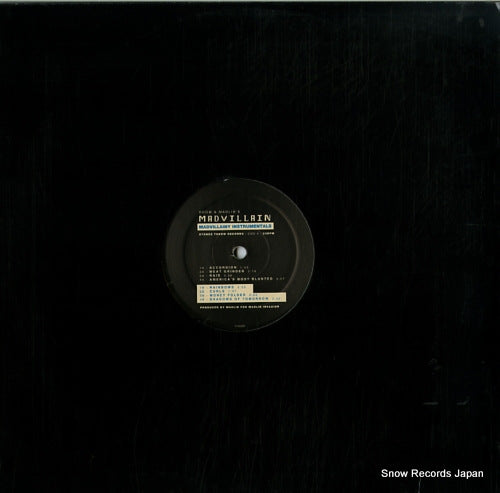 DOOM AND MADLIB'S MADVILLAIN madvillainy instrumentals STH2099