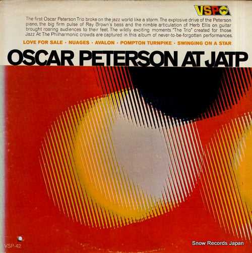 PETERSON, OSCAR oscar peterson at jatp VSP-42