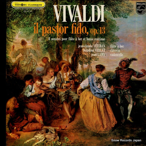 VEILHAN, JEAN-CLAUDE vivaldi; il pastor fido, op.13 6504009