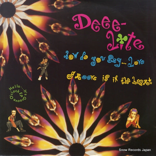 DEEE-LITE how do you say...love / groove is in the heart EKR118T
