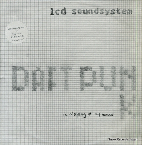 LCD SOUNDSYSTEM daft punk is playing at my home DFAEMI2143