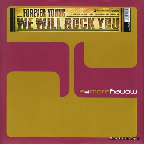 FOREVER YOUNG we will rock you MOR0404