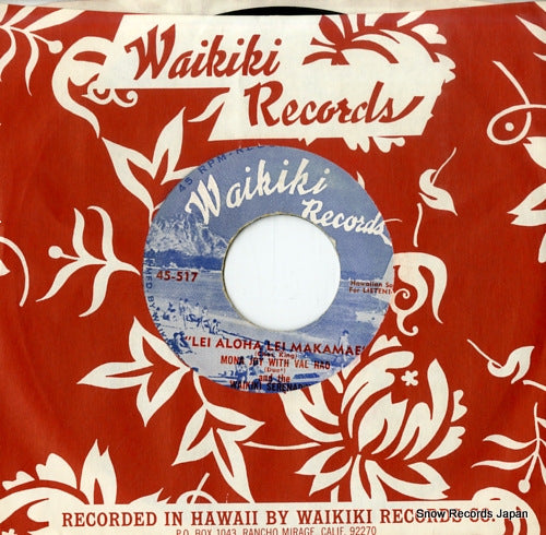 JOY, MOHA WITH BAL HAO lei aloha lei makmae TERK134X / 45-517
