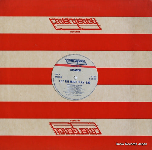 SHANNON let the music play EMDS6540