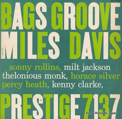 DAVIS, MILES bags groove SMJ-7137