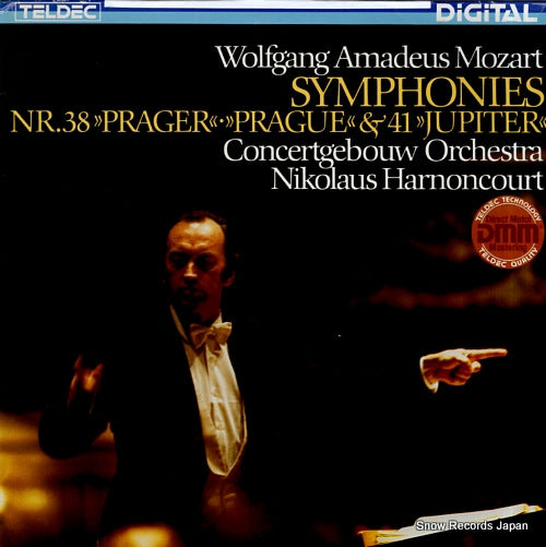 HARNONCOURT, NIKOLAUS mozart; symphonies nr.38 "prague" & 41 "jupiter" 6.48219