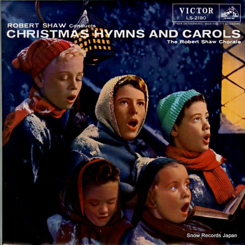 SHAW, ROBERT christmas hymns and carols LS-2190