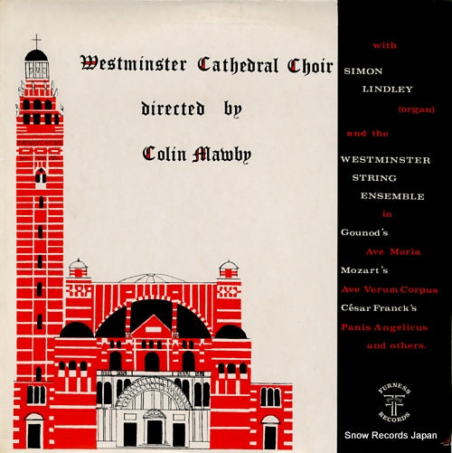 MAWBY, COLIN westminster cathedral choir directed by colin mawby EMW101S