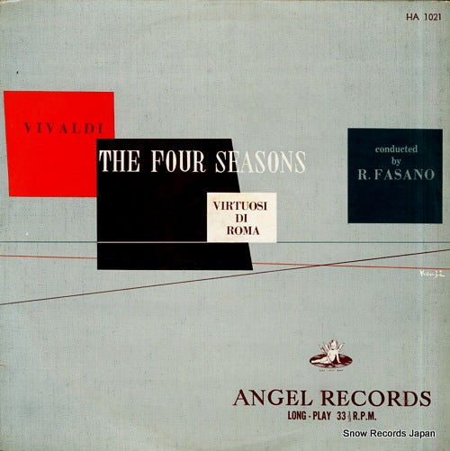 FASANO, RENATO vivaldi; the four seasons HA1021