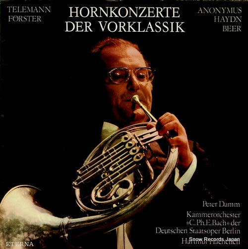 DAMM, PETER hornkonzerte der vorklassik 827689
