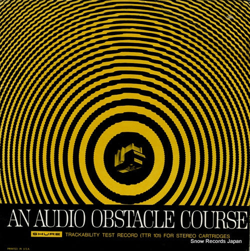 AN AUDIO OBSTACLE COUSE trackability test record TTR101