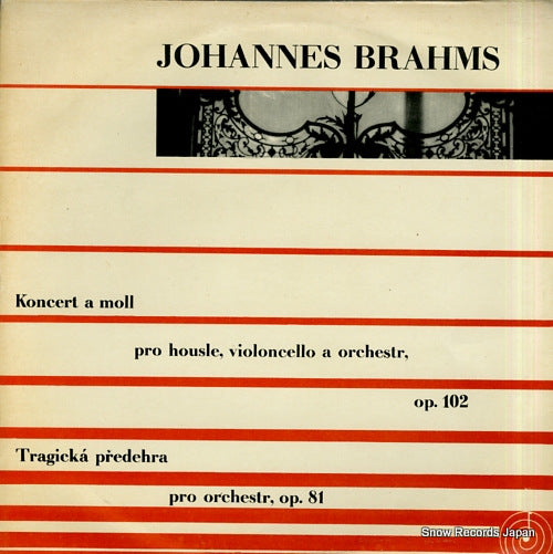 ANCERL, KAREL brahms; koncert a moll pro housle, violoncello a orchetr DV6037