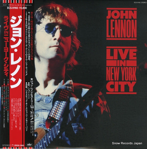 LENNON, JOHN live in new york city ECS-91160