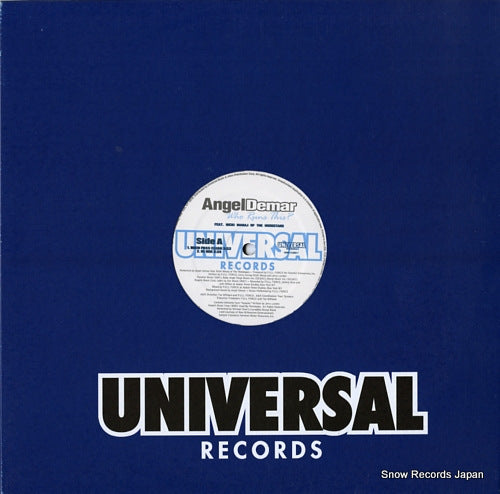 DEMAR, ANGEL / NICKI MARAJ who runs this? UNIR21262-1