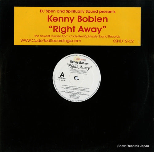 BOBIEN, KENNY right away SSND12-02