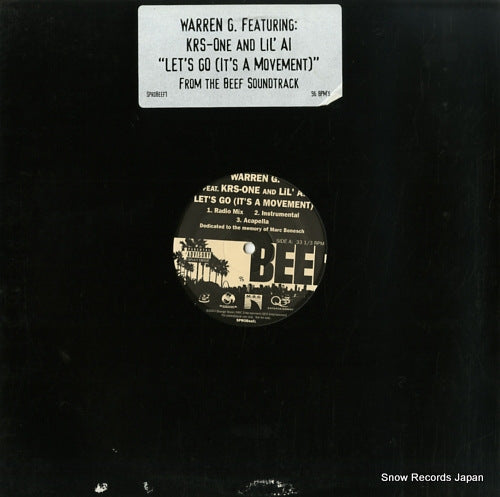 WARREN G / N.W.A. let's go / fuck tha police SPROBEEF1