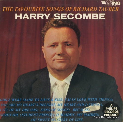 SECOMBE, HARRY harry secombe sings the favourite songs of richard WL1187