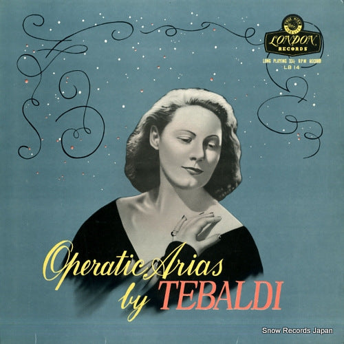 TEBALDI, RENATA operatic airs by tebaldi LB14