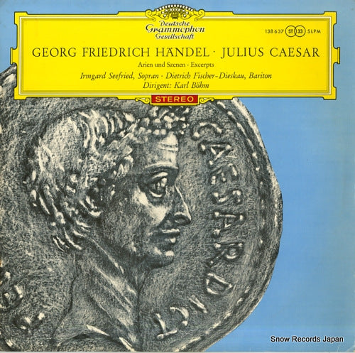 BOHM, KARL handel; julius caesar 138637