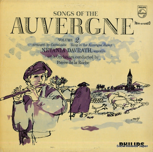 DAVRATH, NETANIA songs of the auvergne SAL3513