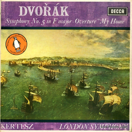 KERTESZ, ISTVAN dvorak; symphony no.5 in f major overture "my home" SXL6273