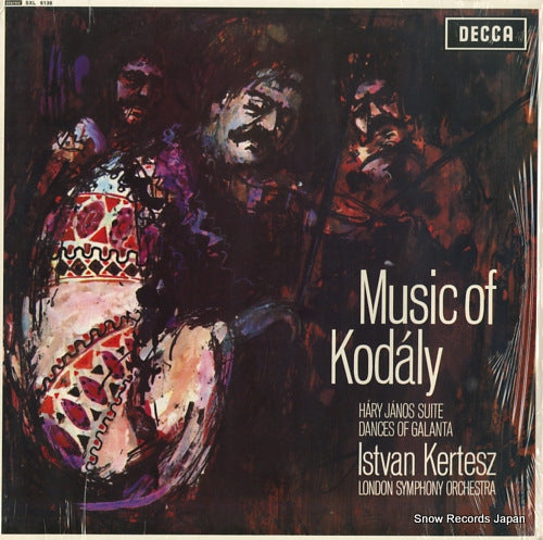KERTESZ, ISTVAN kodaly; music of kodaly SXL6136