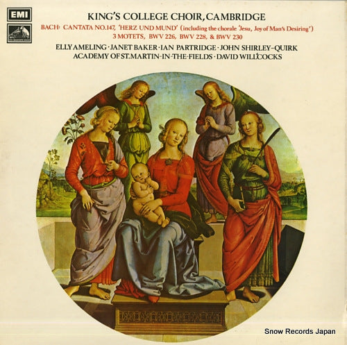 WILLCOCKS, DAVID bach; cantata no.147 "herz und mund"/3 motets HQS1254