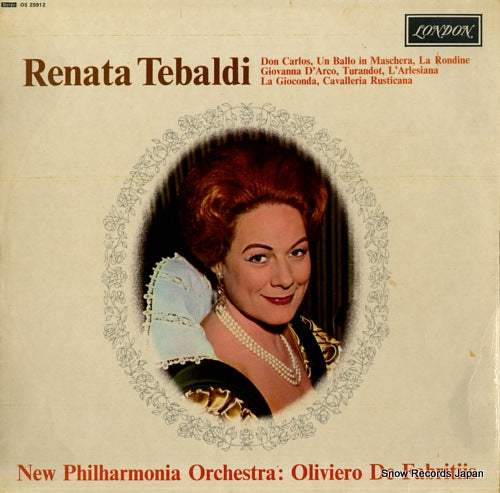 TEBALDI, RENATA operatic arias OS25912