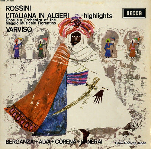 VARVISO, SILVIO rossini; l'ltaliana in algeri-highlights LXT6210