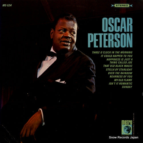 PETERSON, OSCAR oscar peterson MS-524