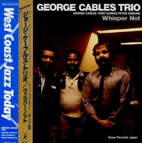 CABLES, GEORGE whisper not LA27-1010