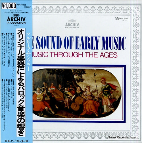 V/A the sound of early music / music through the ages MAT9901