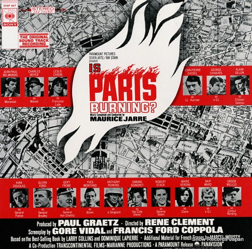 JARRE, MAURICE is paris burning? 25AP807