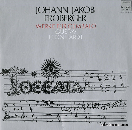 LEONHARDT, GUSTAV johann jakob froberger; werke fur cembalo ULS-3217-H