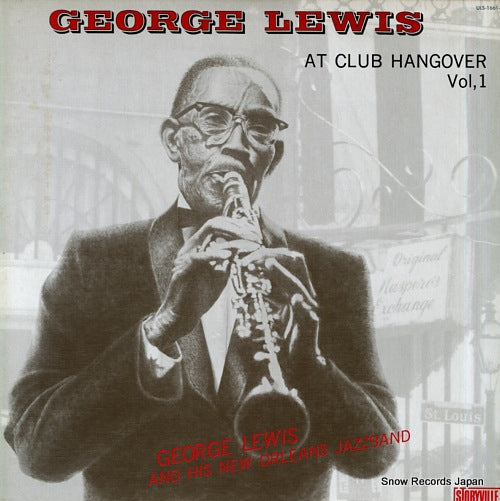 LEWIS, GEORGE george lewis at club hangover vol.1 ULS-1661-R