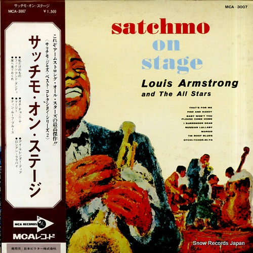ARMSTRONG, LOUIS satchmo on stage MCA-3007
