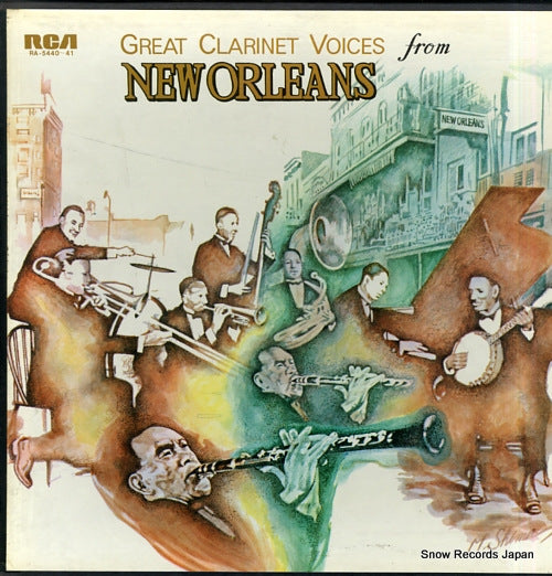 V/A great clarinet voices from new orleans RA-5440