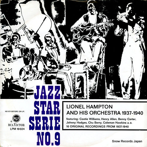 HAMPTON, LIONEL jazz star serie no.9 LPM10024