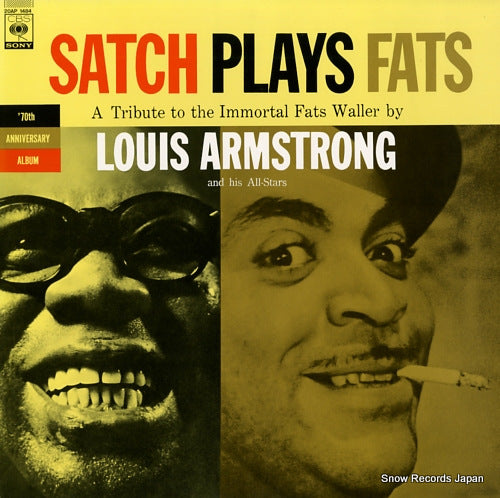 ARMSTRONG, LOUIS satch plays fats 20AP1484