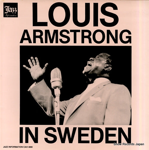 ARMSTRONG, LOUIS louis armstrong in sweden CAH4000