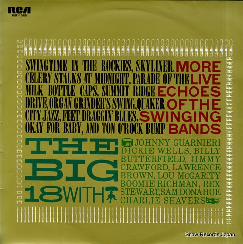 BIG 18, THE more live echoes of the swinging bands RGP-1068