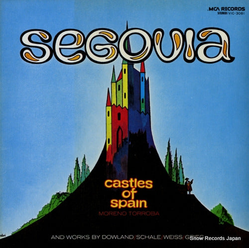 SEGOVIA, ANDRES castle of spain VIC-3081