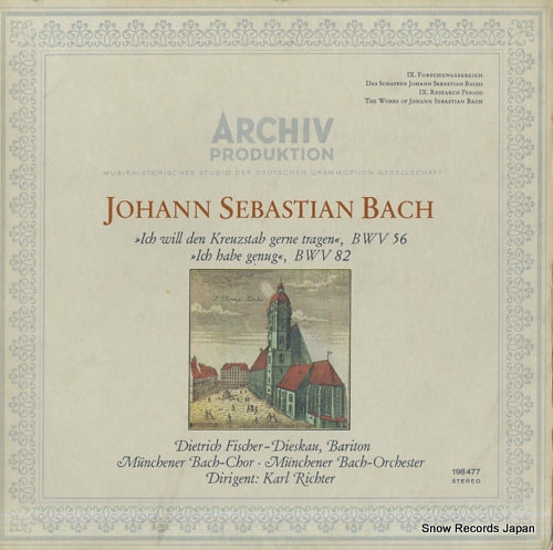 RICHTER, KARL bach; kantaten.cantatas 1198477 / 198477