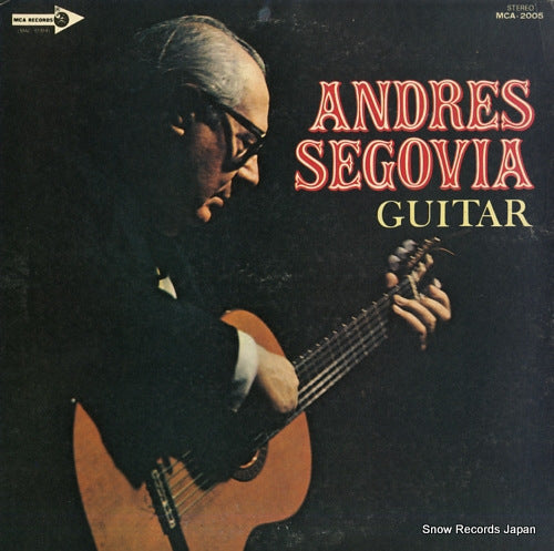 SEGOVIA, ANDRES chaconne MCA-2005