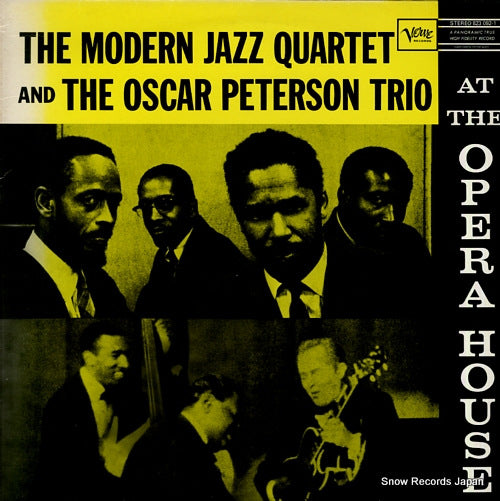 MODERN JAZZ QUARTET, THE / OSCAR PETERSON at the opera house 823092-1