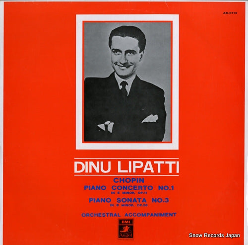 LIPATTI, DINU chopin; piano concerto no.1 AB-8112