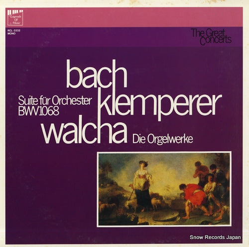 KLEMPERER, OTTO bach; orgelwerke RCL-3332