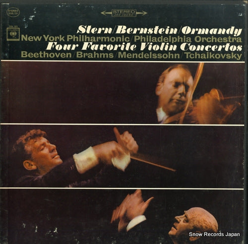 STERN, ISAAC four favorite violin concertos D3S721