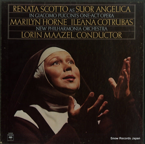 SCOTTO, RENATA puccini; suor angelica M34505