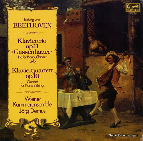 DEMUS, JORG beethoven; klaviertrio op.11 "gassenhauer"/klavierquartett op.16 200482-366